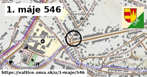 1. máje 546, Valtice