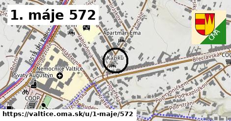 1. máje 572, Valtice