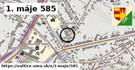 1. máje 585, Valtice