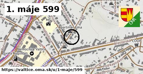 1. máje 599, Valtice