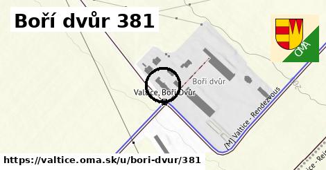 Boří dvůr 381, Valtice