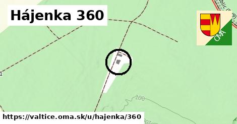 Hájenka 360, Valtice