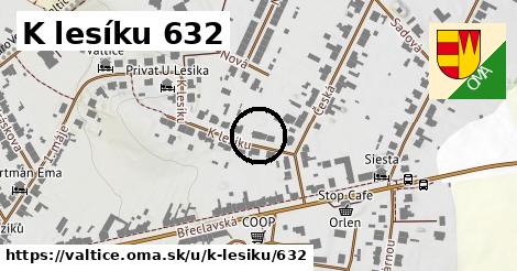 K lesíku 632, Valtice