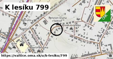 K lesíku 799, Valtice