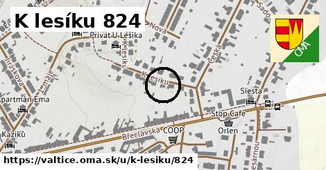 K lesíku 824, Valtice