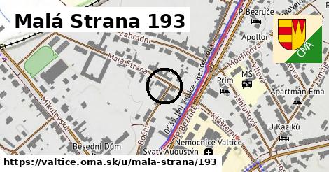 Malá Strana 193, Valtice