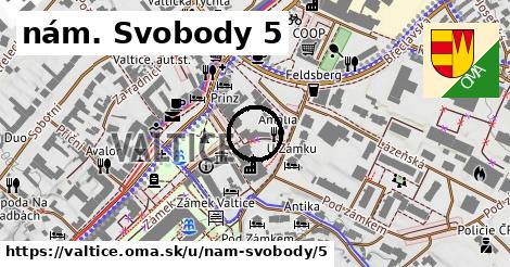 nám. Svobody 5, Valtice