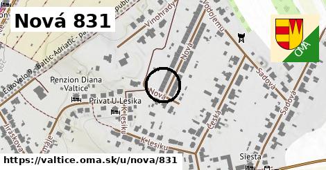 Nová 831, Valtice