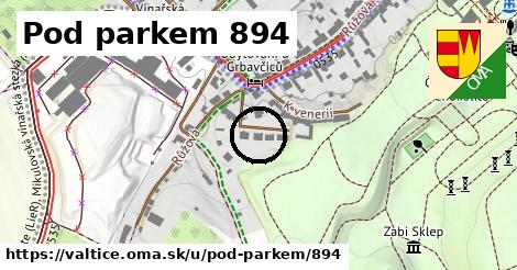 Pod parkem 894, Valtice