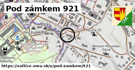 Pod zámkem 921, Valtice