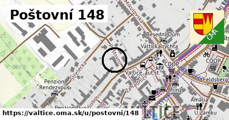 Poštovní 148, Valtice