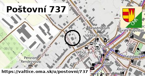 Poštovní 737, Valtice