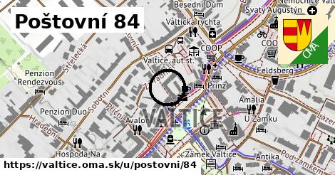 Poštovní 84, Valtice