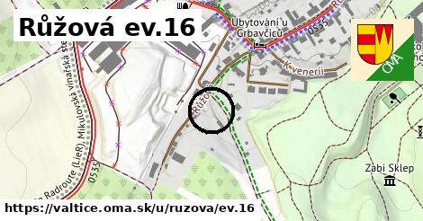 Růžová ev.16, Valtice