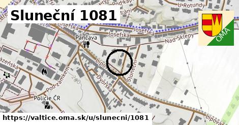 Sluneční 1081, Valtice