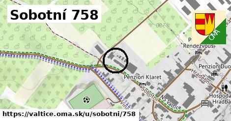 Sobotní 758, Valtice