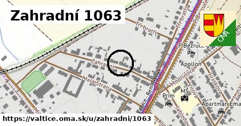 Zahradní 1063, Valtice