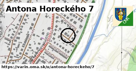 Antona Horeckého 7, Varín