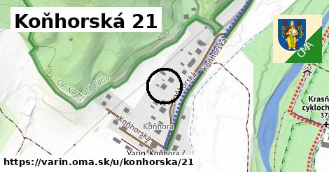 Koňhorská 21, Varín