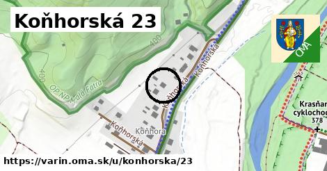 Koňhorská 23, Varín