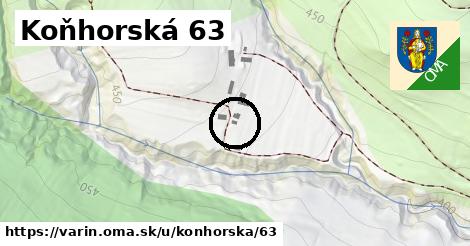 Koňhorská 63, Varín