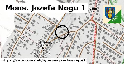 Mons. Jozefa Nogu 1, Varín