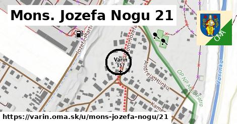 Mons. Jozefa Nogu 21, Varín