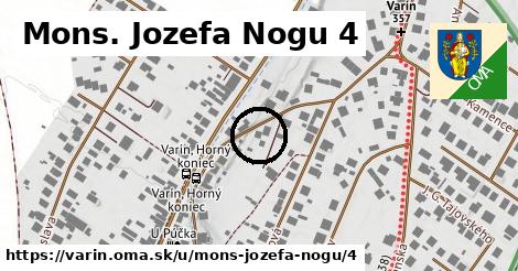 Mons. Jozefa Nogu 4, Varín