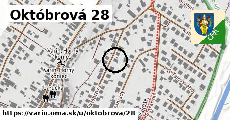 Októbrová 28, Varín