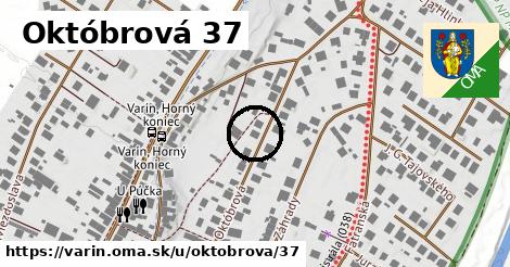 Októbrová 37, Varín