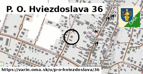 P. O. Hviezdoslava 36, Varín