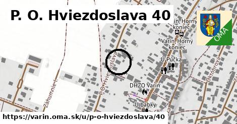 P. O. Hviezdoslava 40, Varín