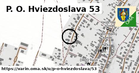 P. O. Hviezdoslava 53, Varín