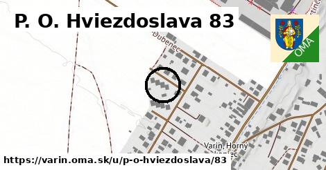 P. O. Hviezdoslava 83, Varín