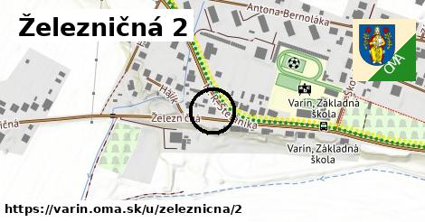 Železničná 2, Varín