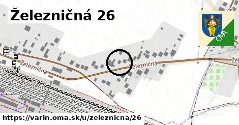 Železničná 26, Varín