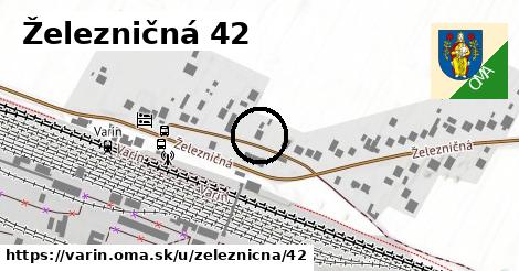 Železničná 42, Varín