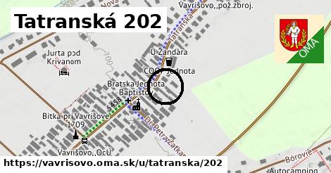Tatranská 202, Vavrišovo