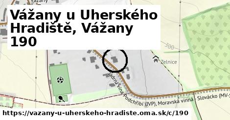 Vážany u Uherského Hradiště, Vážany <span class="supisne">190</span>
