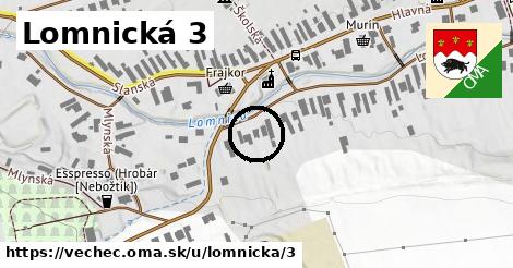 Lomnická 3, Vechec