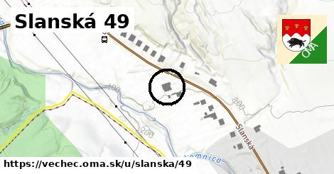 Slanská 49, Vechec