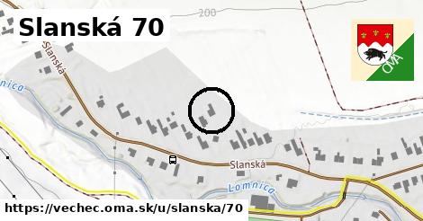 Slanská 70, Vechec