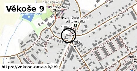 Věkoše <span class="supisne">9</span>