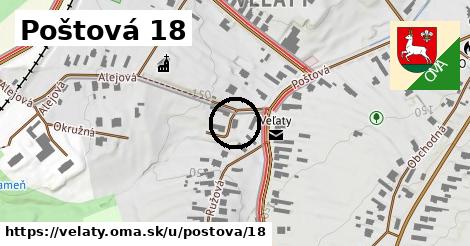 Poštová 18, Veľaty