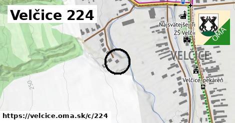Velčice <span class="supisne">224</span>