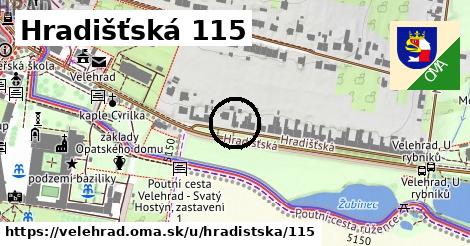 Hradišťská 115, Velehrad