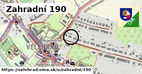 Zahradní 190, Velehrad