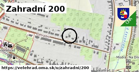 Zahradní 200, Velehrad