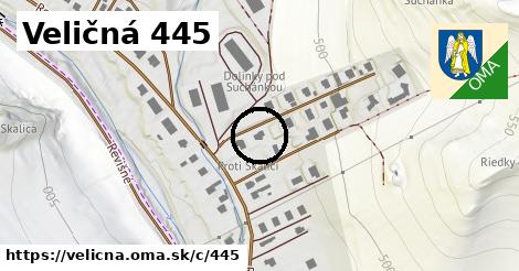 Veličná <span class="supisne">445</span>