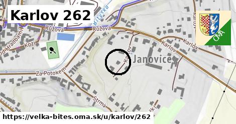 Karlov 262, Velká Bíteš